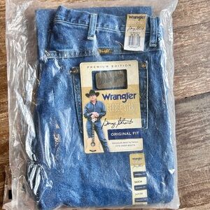 Wrangler Blue Straight Men's Jeans NWT